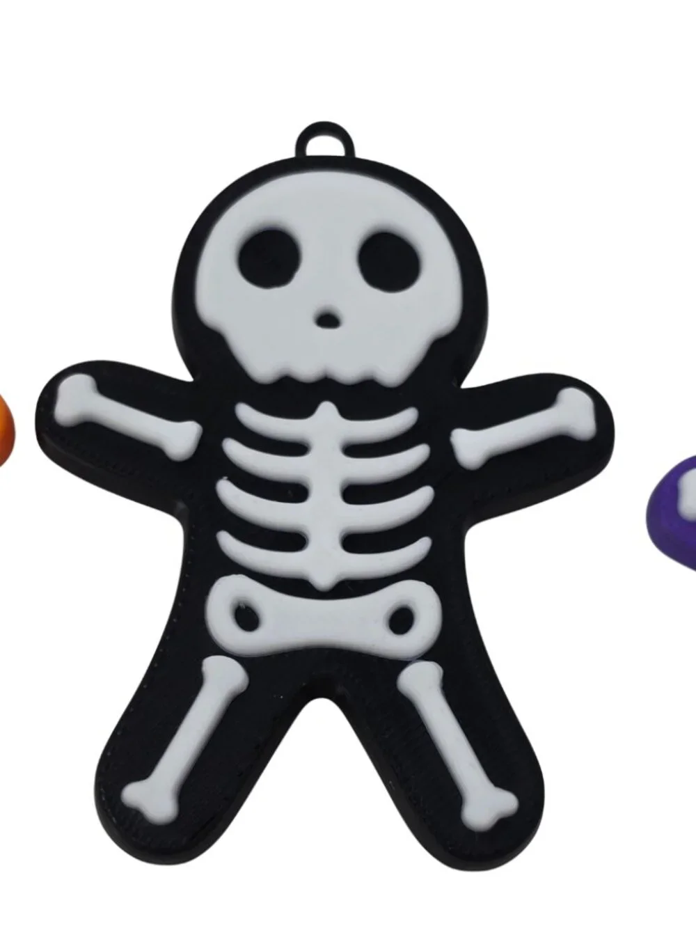 New 3D Printed Set 3 Skeleton Gingerbread 2.75